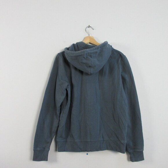 Pact Hooded Jacket Womens S Dark Blue Cotton Full Zip Long Sleeve Casual 590 - Picture 2 of 11